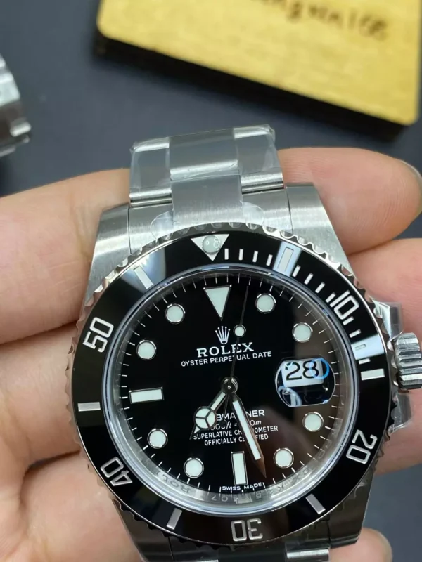 202606041535 (3) Submariner 116610LN 40mm Black Ceramic 904L Steel Super Clone 3135