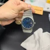 Vacheron Constantin Historiques 222 Blue Dial SS Bracelet 2455 movement