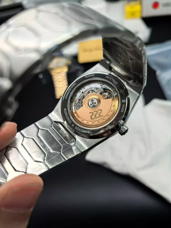 Vacheron Constantin Historiques 222 Blue Dial SS Bracelet 2455 movement