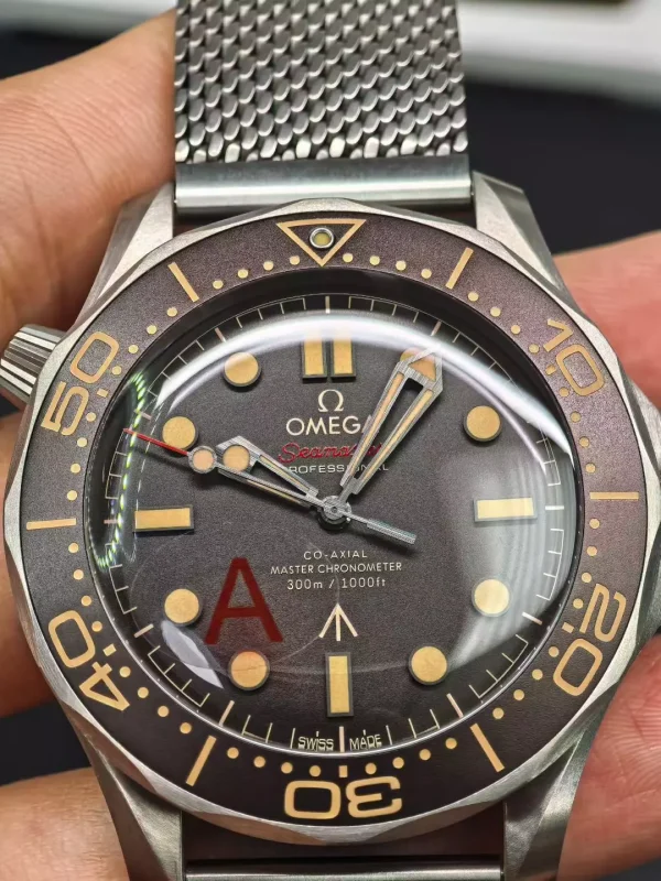 Omega Seamaster 300 "No Time to Die" Limited Edition Titanium Mesh Bracelet Super Clone 8806
