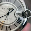 202606130951 (3) Cartier Ballon Bleu 42mm White Texture Dial SS Bracelet 2824
