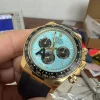 202606181349 (5) Daytona 126518 Tiffany Blue Dial on Oysterflex Strap Super Clone 4131