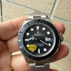 202606231036 (1) Rolex Yacht-Master 226627 Titanium Best Edition Black Dial Titanium Bracelet Super Clone 3235