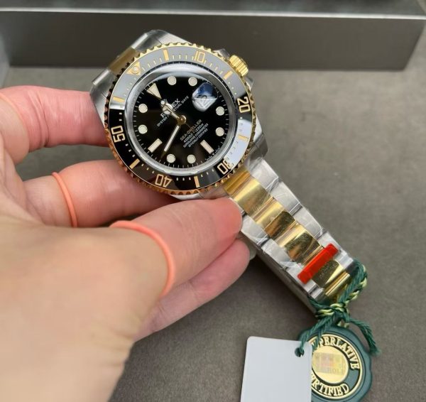 Replica Rolex 126603 2 Superclone Rolex Sea-Dweller 126603 with 3235 Movement Two Tone Black Dial