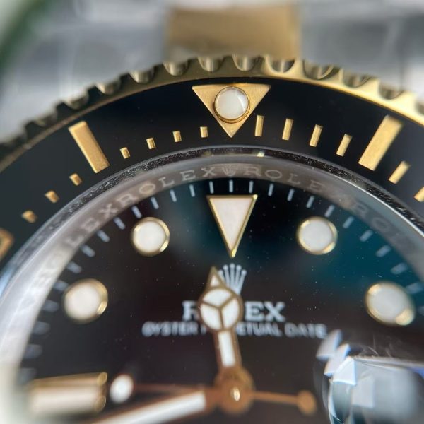 Replica Rolex 126603 5 Superclone Rolex Sea-Dweller 126603 with 3235 Movement Two Tone Black Dial